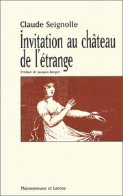 Cover of: Invitation au château de l'étrange