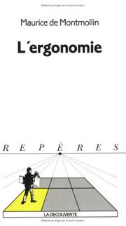 Cover of: L'ergonomie