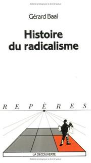 Cover of: Histoire du radicalisme