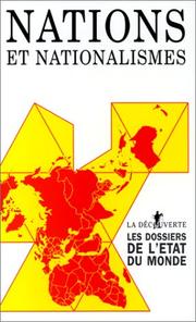 Cover of: Nations et nationalismes