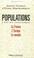 Cover of: Populations