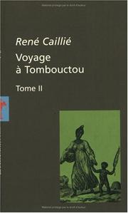Cover of: Voyage à Tombouctou