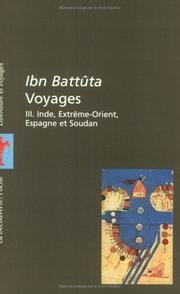 Cover of: Voyages by Ibn Battûta, Stéphane Yerasimos