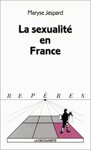 Cover of: La sexualité en France