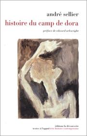 Cover of: Histoire du Camp de Dora by André Sellier