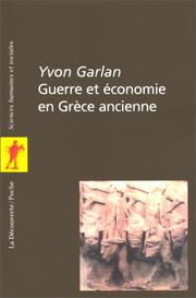 Cover of: Guerre et économie en Grèce ancienne