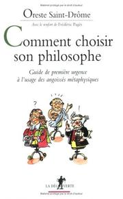 Cover of: Comment choisir son philosophe