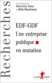 Cover of: EDF-GDF : une entreprise publique en mutation
