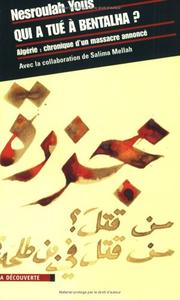 Cover of: Qui a tué à Benthala ? by Yous Nesroulah, Salima Mellah