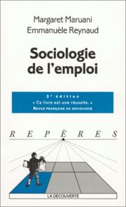 Cover of: Sociologie de l'emploi