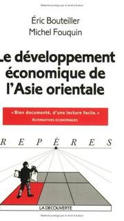Cover of: Le développement économique de l'Asie orientale