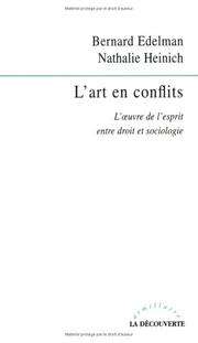 Cover of: L'Art en conflits by Nathalie Heinich