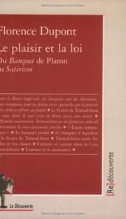 Cover of: Le plaisir et la loi