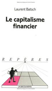 Cover of: Capitalisme financier