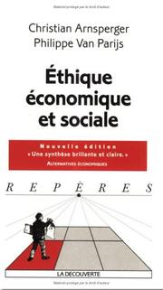 Cover of: Ethique économique et sociale