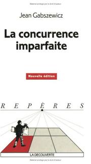 Cover of: Concurrence imparfaite