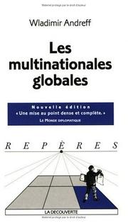 Cover of: Les multinationales globales
