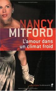 Cover of: L'Amour dans un climat froid