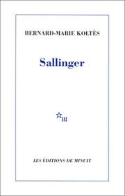 Cover of: Sallinger