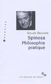 Cover of: Spinoza philosophie pratique by Gilles Deleuze