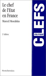 Cover of: chef de l'Etat en France