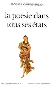 Cover of: La poésie dans tous ses états
