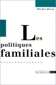 Cover of: Les politiques familiales: du natalisme à la solidarité