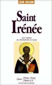 Cover of: Saint Irénée by Jean Colson