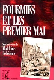 Cover of: Fourmies et les premier mai by [organisé ... par le Conseil scientifique de l'Ecomusée de la région de Fourmies-Trélon].