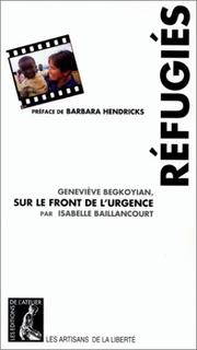 Cover of: Réfugiés by Isabelle Baillancourt