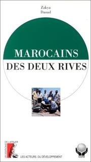 Cover of: Marocains des deux rives by Zakya Daoud