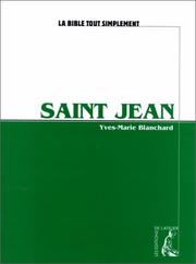 Cover of: Saint Jean