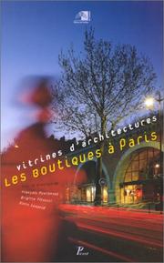 Les boutiques à Paris by Brigitte Fitoussi