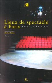 Cover of: Lieux de spectacle à Paris