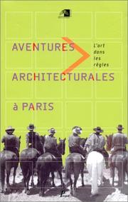Aventures architecturales à Paris by Françoise Arnold