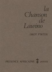 Cover of: La chanson de Lawino