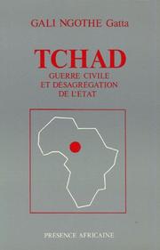 Cover of: Tchad by Gali Ngothe Gatta