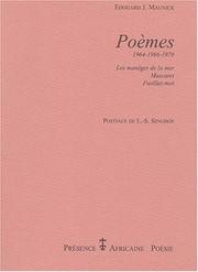 Cover of: Poèmes (1964-1966-1970)