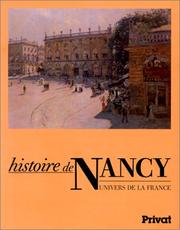 Cover of: Histoire de Nancy
