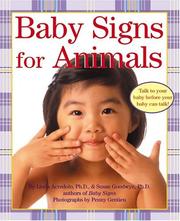 Cover of: Baby Signs for Animals (Baby Signs)