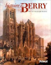 Cover of: Histoire du Berry by sous la direction de Guy Devailly.
