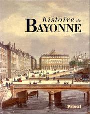 Cover of: Histoire de Bayonne