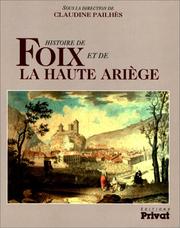 Cover of: Histoire de Foix et de la Haute Ariège