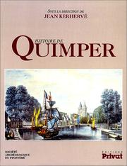 Cover of: Histoire de Quimper by sous la direction de Jean Kerhervé.