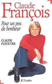 Cover of: Claude François by Claude Fléouter