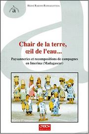Cover of: Chair de la terre, eil de l'eau-- by Herve Rakoto-Ramiarantsoa