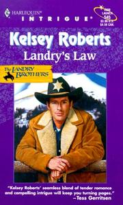 Cover of: Landry's Law - The Landry Brothers