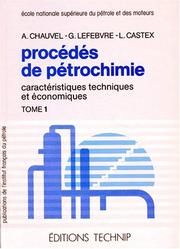 Cover of: Procédés de pétrochimie