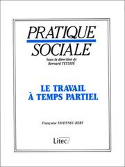 Cover of: Le travail à temps partiel