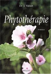 Cover of: Phytothérapie